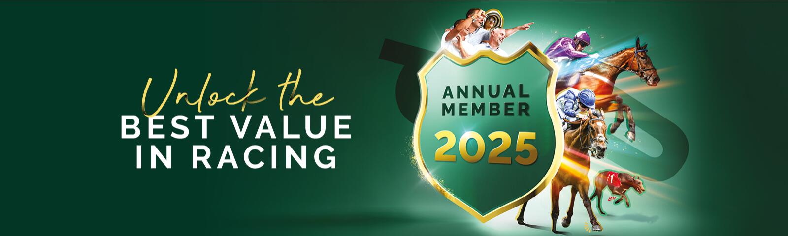 Annual Memberships 2025 at Great Yarmouth Racecourse